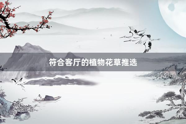 符合客厅的植物花草推选